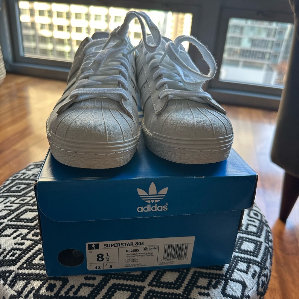 Adidas Superstar 80s “Triple White”